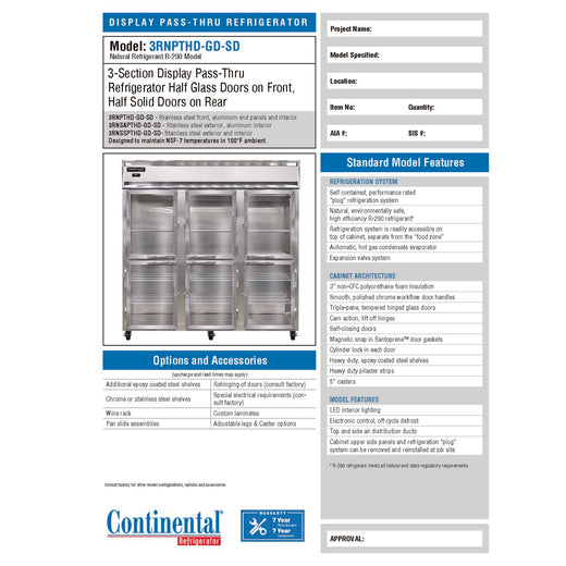 Spec Sheet