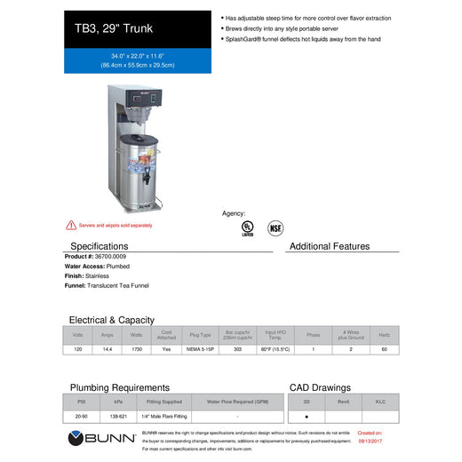 Spec Sheet