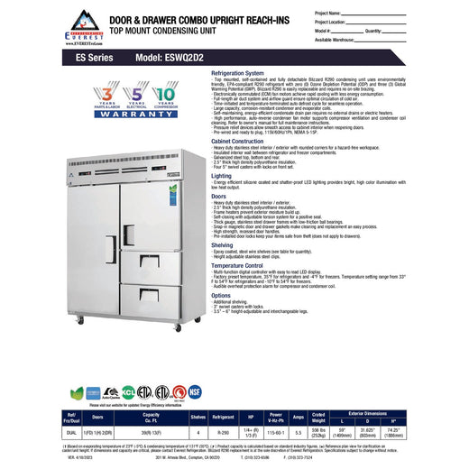 Spec Sheet