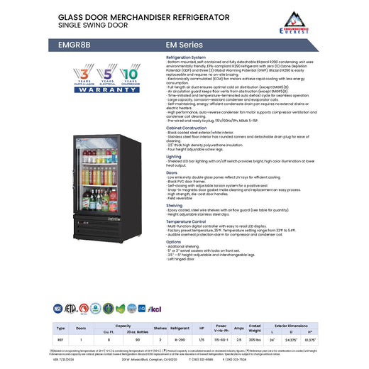 Spec Sheet