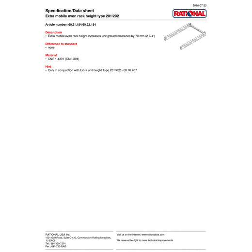 Spec Sheet