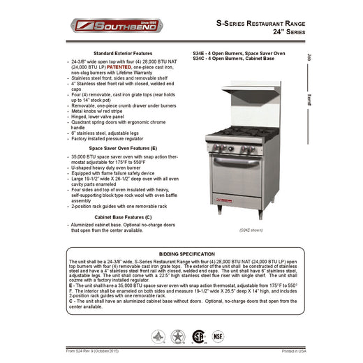 Spec Sheet