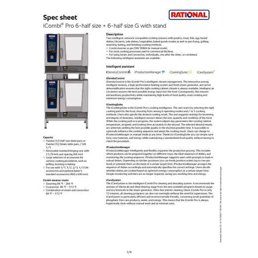 Stands Spec Sheet