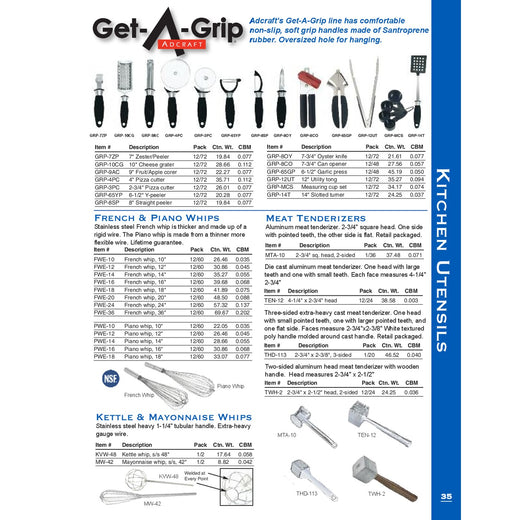 GRP-4PC Spec Sheet