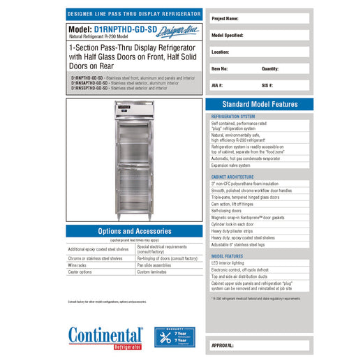 Spec Sheet