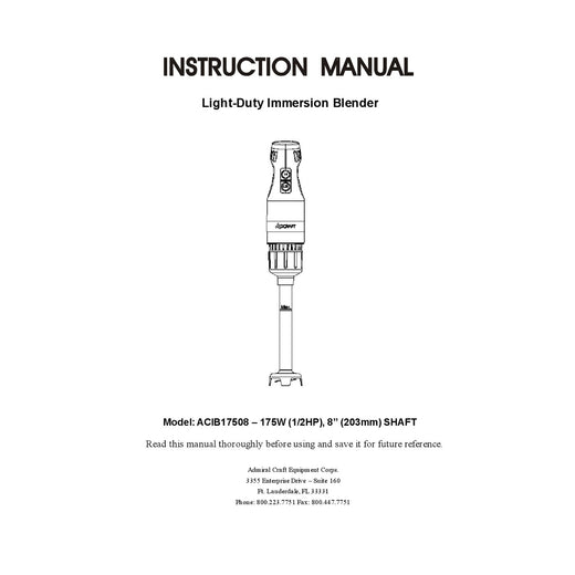 ACIB17508 ACIB17508 Manual