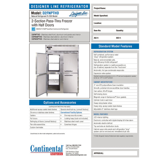 Spec Sheet