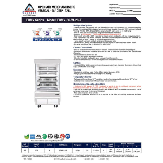 Spec Sheet