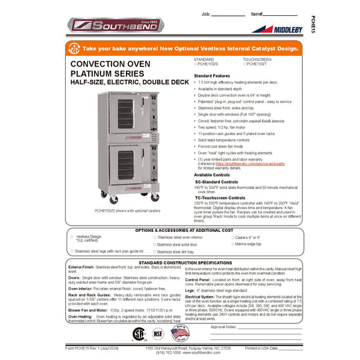 Spec Sheet