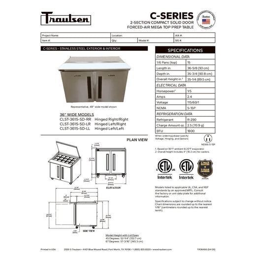 Spec Sheet