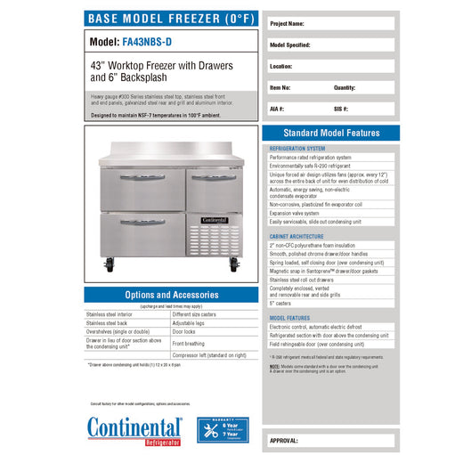 Spec Sheet