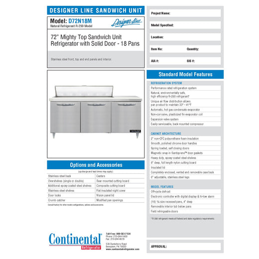 Spec Sheet