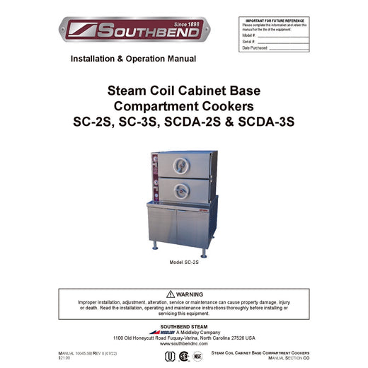 Installation & Operation Manual