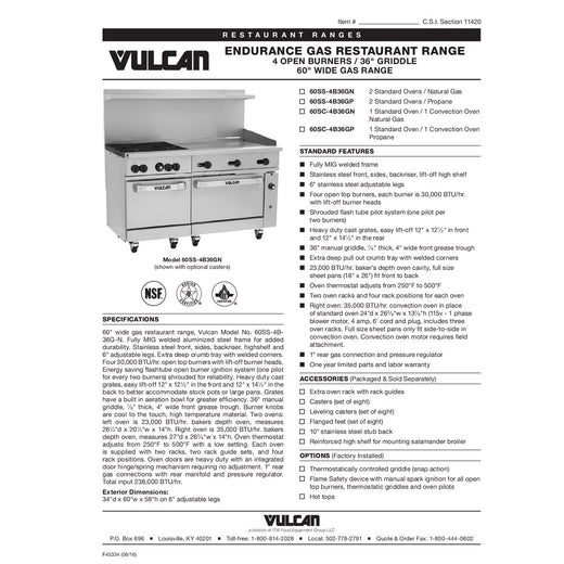 Spec Sheet