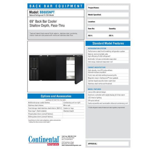 Spec Sheet