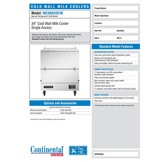 Spec Sheet