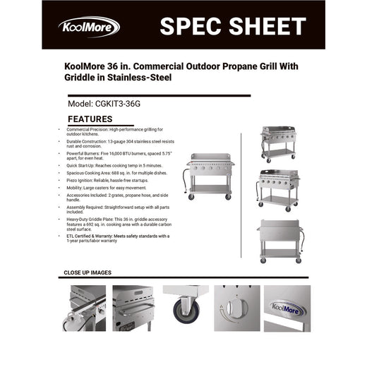 Spec Sheet