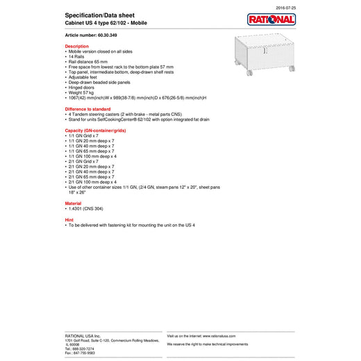 Spec Sheet