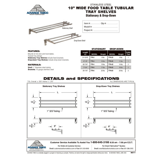 Spec Sheet