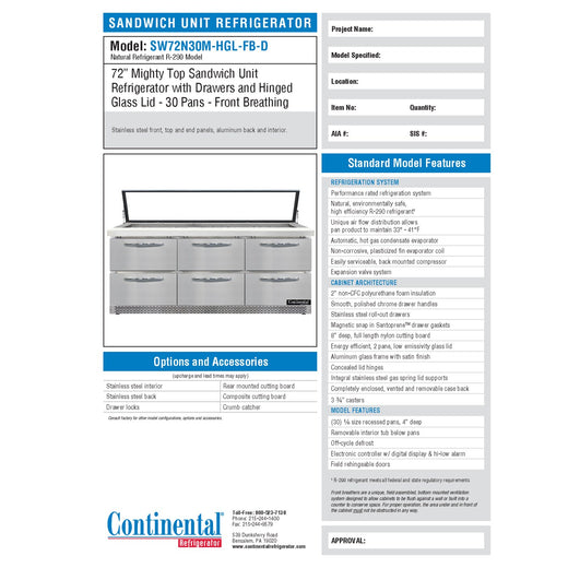 Spec Sheet
