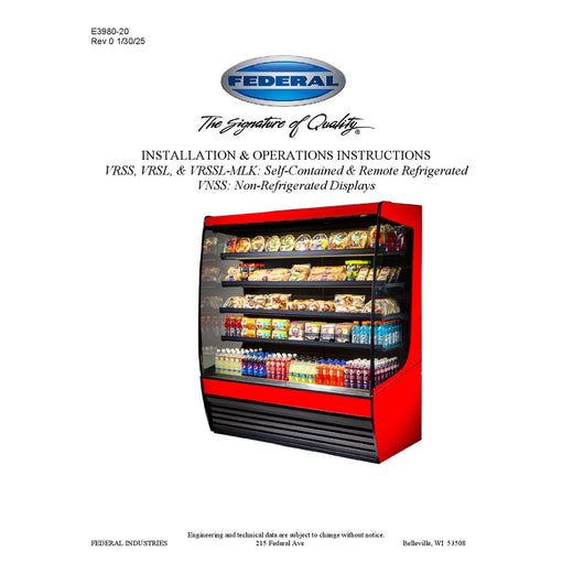 VRSS7278-SAL Manual
