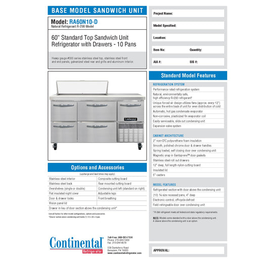 Spec Sheet