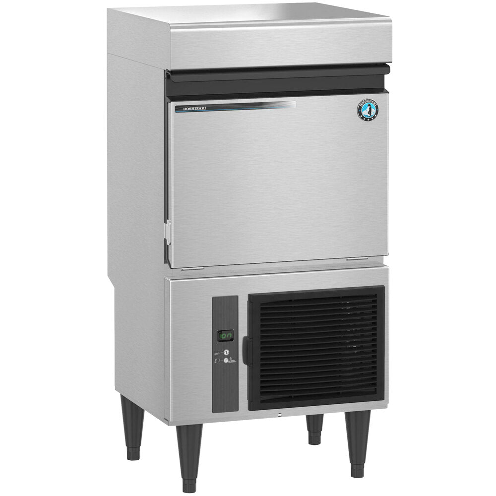 Hoshizaki IM-50BAA-LM 19 3/4" Air-Cooled Undercounter Square Cube Ice Machine with 22 lb. Storage - 50 lb., 115V