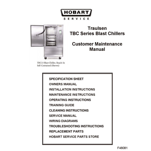 Customer Maintenance Manual