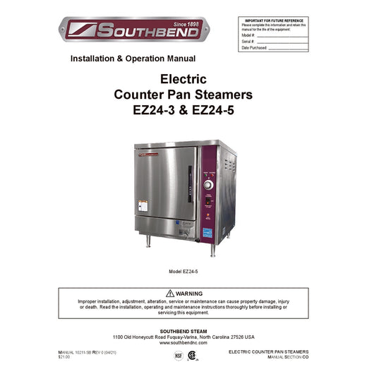 Installation & Operation Manual