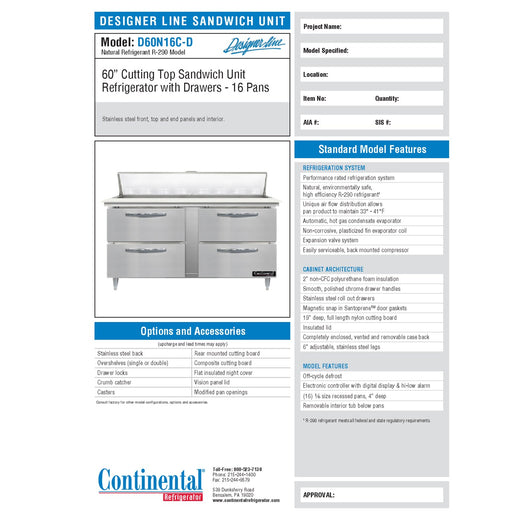 Spec Sheet