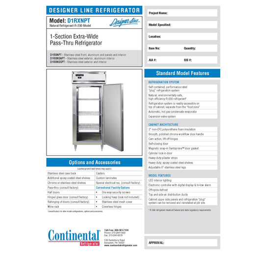 Spec Sheet