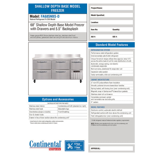Spec Sheet