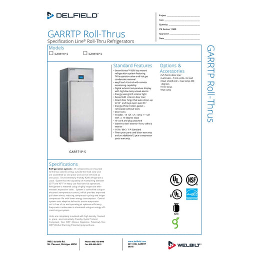 Spec Sheet