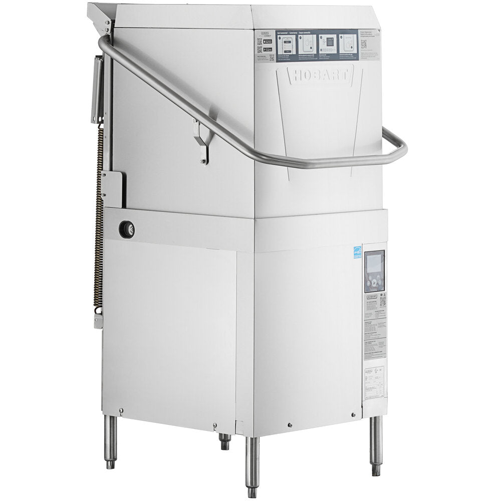 Hobart AM16VL-BAS-2 High Temperature Door-Style Ventless Base Electric Dishwasher with Booster Heater - 208-240V, 3 Phase