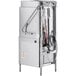 Hobart AM16T-BAS-2 High Temperature Door-Style Tall Base Electric Dishwasher with Booster Heater - 208-240V, 3 Phase