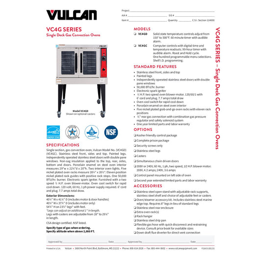 Spec Sheet