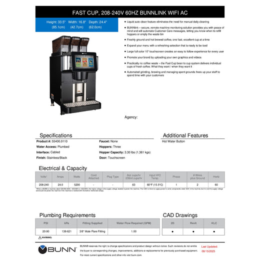 Spec Sheet