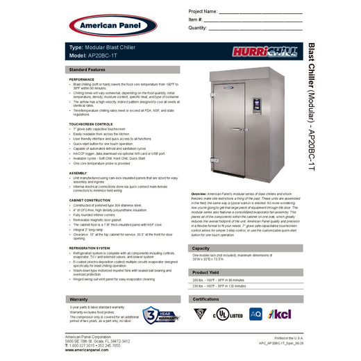 Spec Sheet