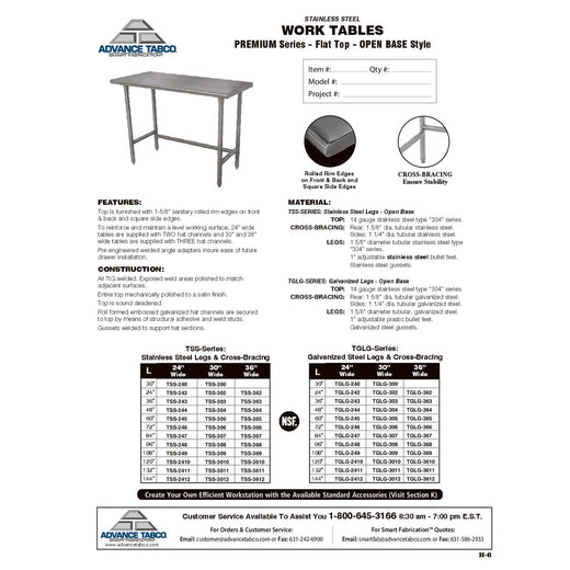 Spec Sheet
