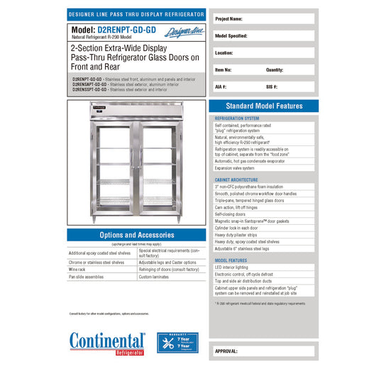 Spec Sheet