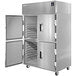 Delfield 6051XL-SH 51.125-Inch Reach-In Refrigerator — 4 Doors