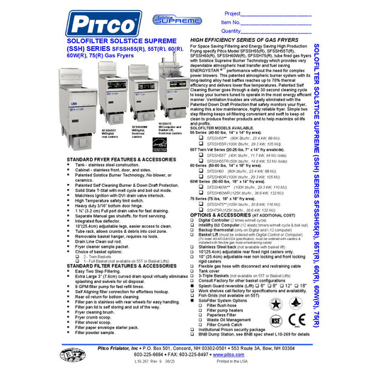 Spec Sheet