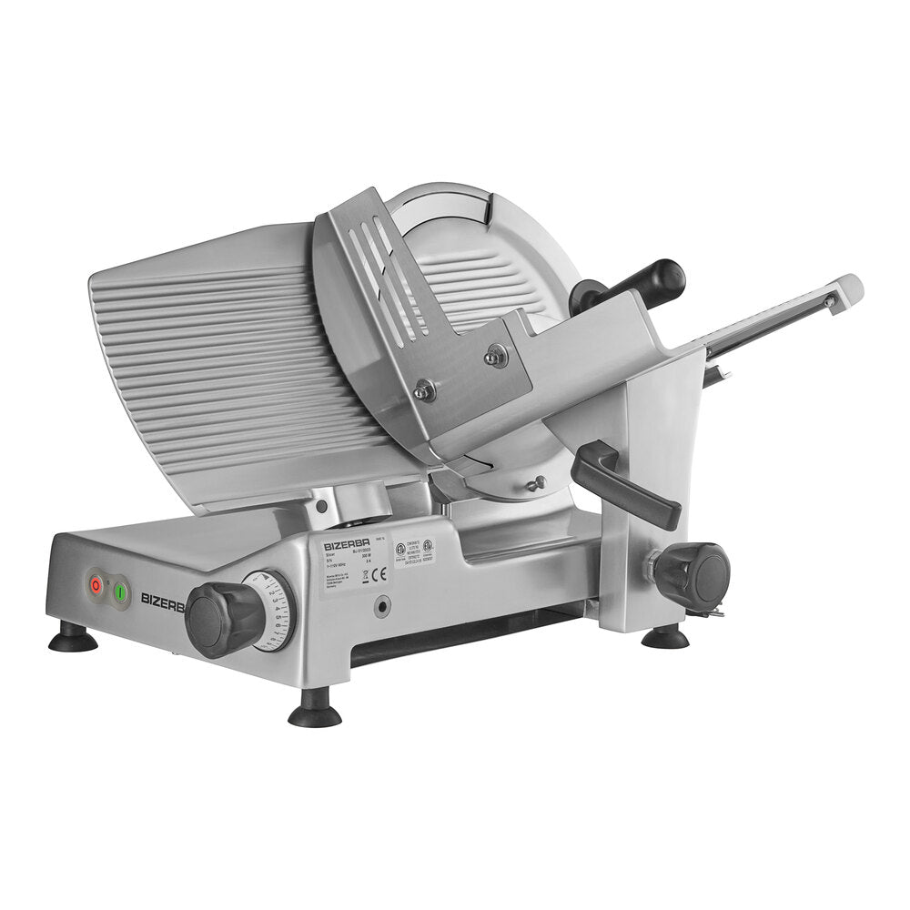 Bizerba GSE12 12" Manual Gravity Feed Meat and Cheese Slicer - 1/2 hp, 110V