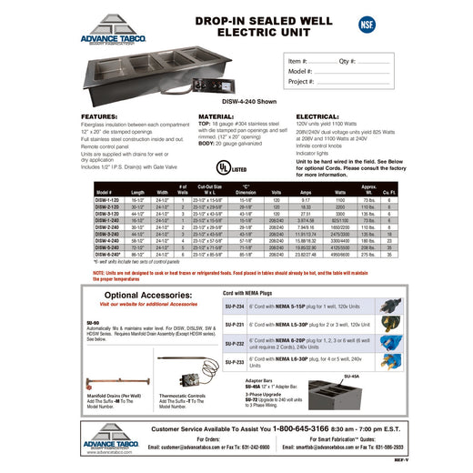 Spec Sheet
