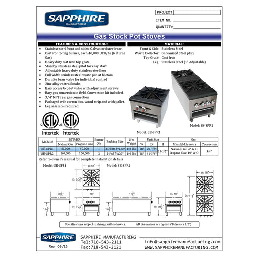 Spec Sheet