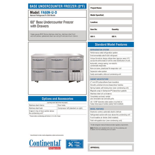 Spec Sheet