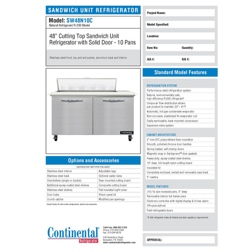 Spec Sheet