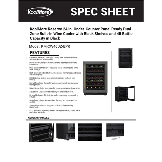 Spec Sheet
