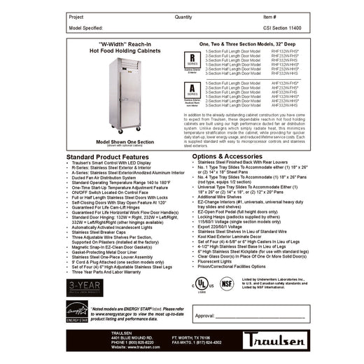 Spec Sheet