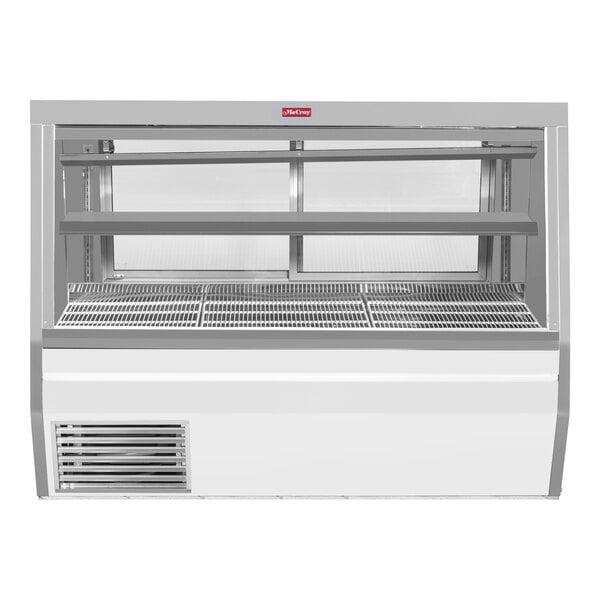 Howard McCray SC-CDS34N-12-LED 34N Series 144" White Double-Duty Refrigerated Deli Case - 115V